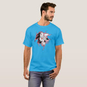 T-shirt Crâne dans le mur (Devant entier)