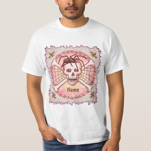 T-Shirt Crâne d'Araignée (Devant)