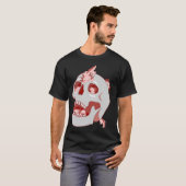 T-shirt Crâne de Axolotl (Devant entier)