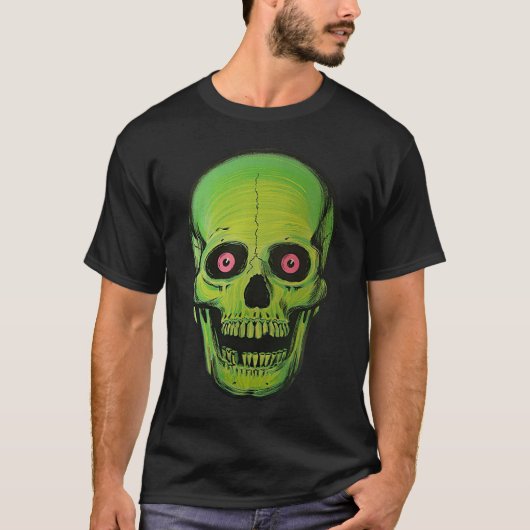 T-shirt Crâne de Beistle d'Halloween (Devant)