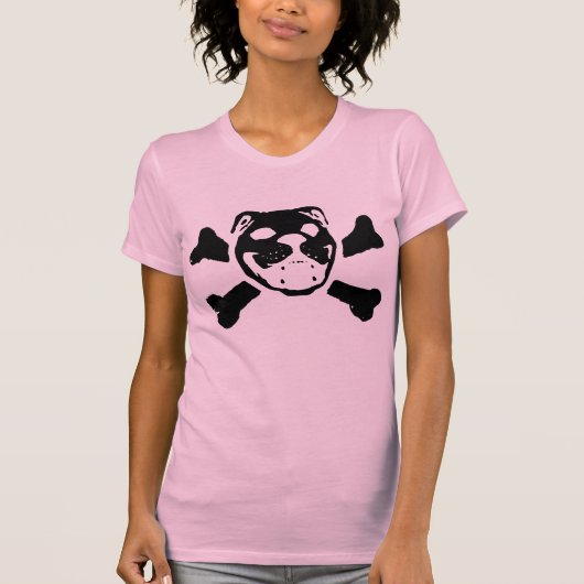 T-shirt Crâne de bouledogue (Devant)