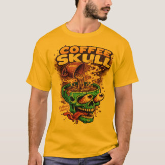 T-Shirt Crâne de Café