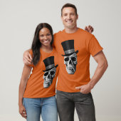 T-shirt Crâne de casquette supérieur (Unisexe)