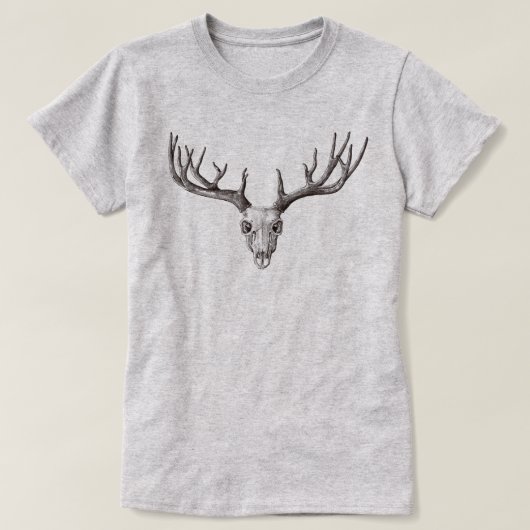 T-shirt Crâne de cerf (Design devant)