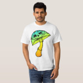 T-shirt crâne de champignon (Devant entier)