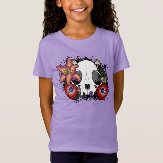 T-Shirt Crâne de chat Doom et Bloom (Devant)