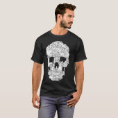 T-shirt Crâne de chat Kitty Skeleton Costume d'Halloween T (Devant entier)
