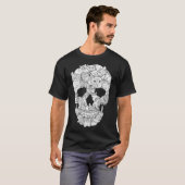 T-shirt Crâne de chat - Kitty Skeleton Idée de costume d'H (Devant entier)