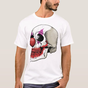 T-shirt Crâne de Clown Rieur - Destin Jusqu'à la Mort