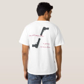 T-shirt Crâne de commerce équitable/T-shirt de pistolets (Dos entier)