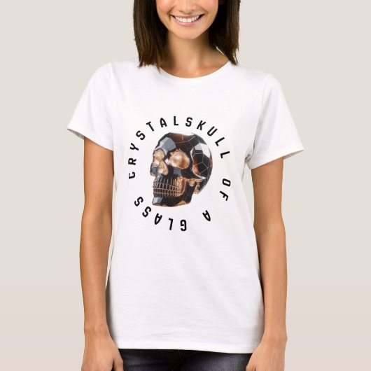T-shirt Crâne de cristal (Devant)