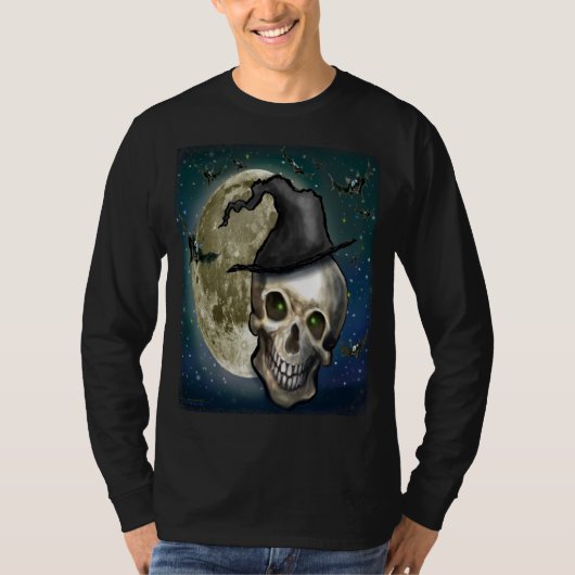 T-shirt crâne de cuisine (Devant)
