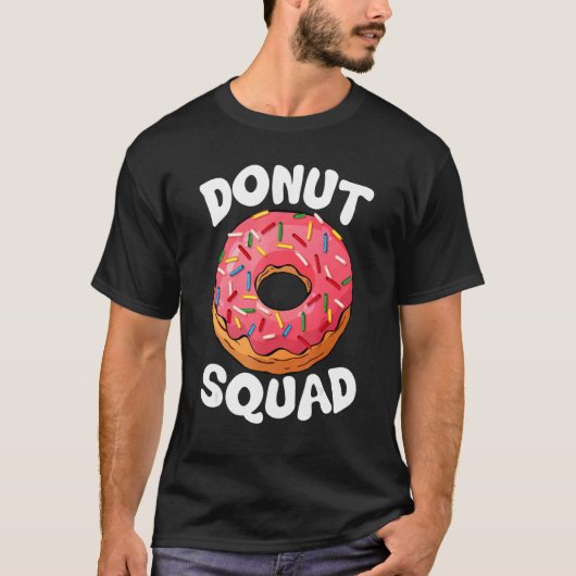 T-shirt Crâne de Donut Cute Anniversaire mignonne Graphiqu (Devant)