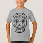 T-shirt Crâne de Doodle (Devant)