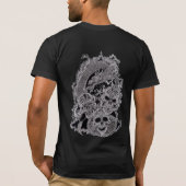 T-shirt Crâne de dragon (Dos)