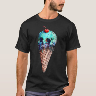 T-shirt Crâne de glace