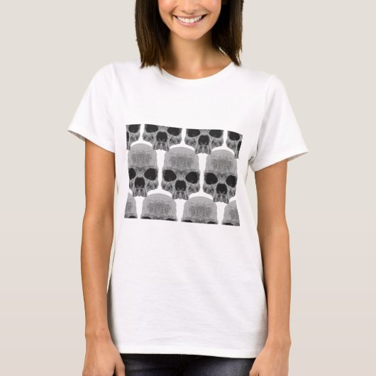 T-shirt crâne de goth (Devant)