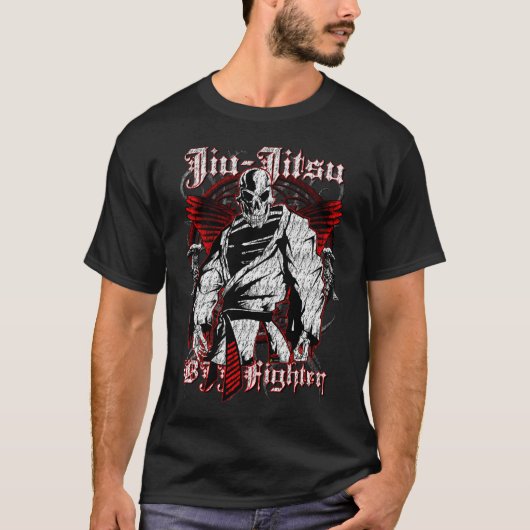 T-shirt Crâne de Jiu-Jitsu (Devant)