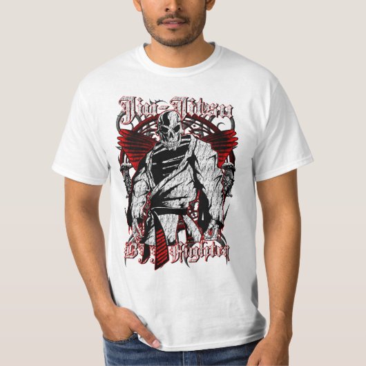 T-shirt Crâne de Jiu-Jitsu - 1 (Devant)