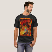 T-shirt crâne de la mort (Devant entier)