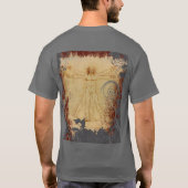 T-shirt Crâne de Leonardo (Dos)