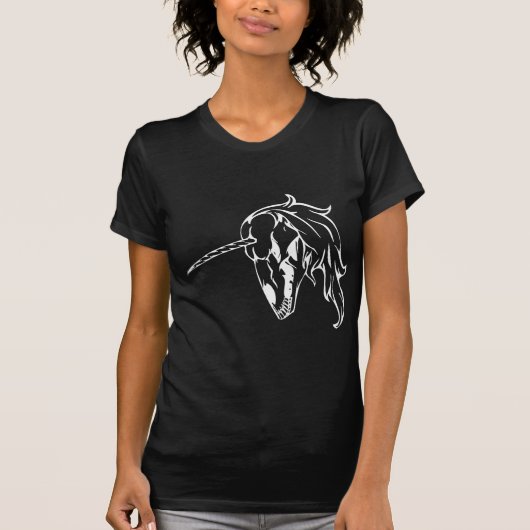 T-shirt Crâne de licorne (Devant)