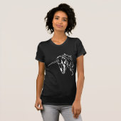 T-shirt Crâne de licorne (Devant entier)