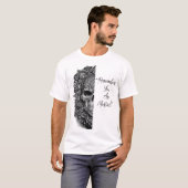 T-shirt Crâne de Mandala (Devant entier)
