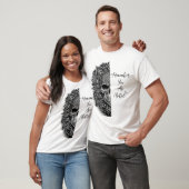 T-shirt Crâne de Mandala (Unisexe)