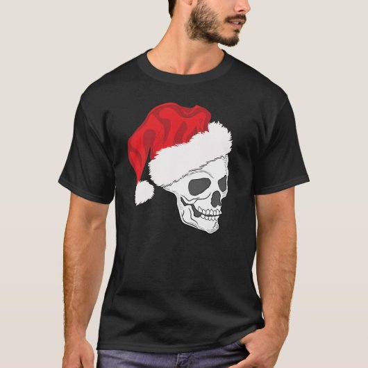 T-shirt Crâne de Noël (Devant)