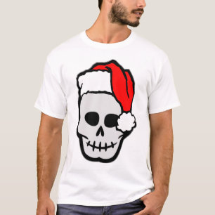 T-shirt Crâne de Père Noël de Noël