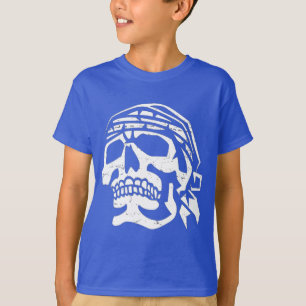 T-shirt Crâne de pirate en détresse