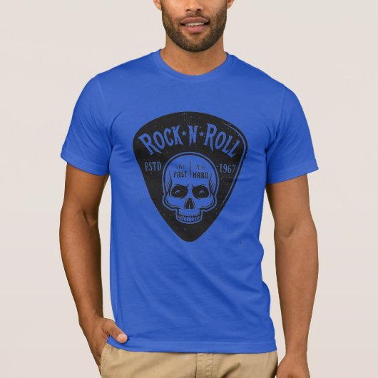 T-shirt Crâne de roche et de roulis (Devant)