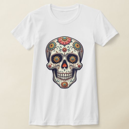T-shirt Crâne de sucre Steampunk (Poser)