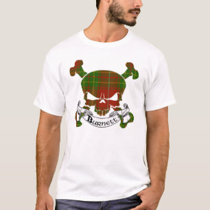 T-shirt Crâne de tartan de Burnett