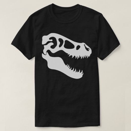 T-shirt Crâne de TRex (Design devant)