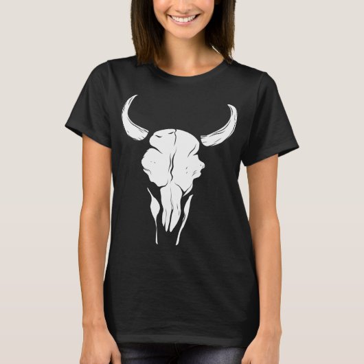 T-shirt Crâne de vache (Devant)