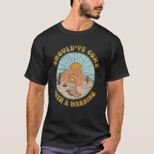T-shirt Crâne de vache taureau Howdy aurait dû venir avec