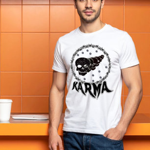 T-Shirt crâne Death Metal KARMA 