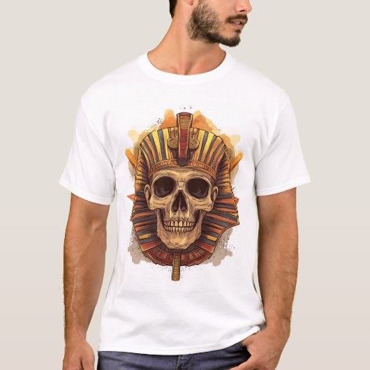 T-shirt Crâne du pharaon (Devant)