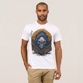 T-shirt Crâne électrique (Devant entier)