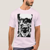 T-shirt Crâne et anneaux (Devant)