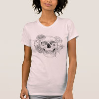 Crâne et fleurs inspirés