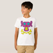 T-shirt Crâne et os (Devant entier)
