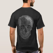 T-shirt Crâne et os croisés (Dos)