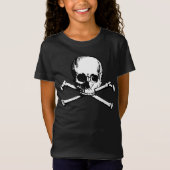 T-shirt Crâne et os croisés (Devant)