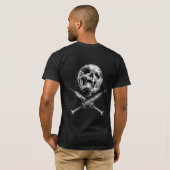 T-shirt Crâne et seringues (Dos entier)