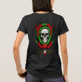 T-shirt crâne et serpent (Dos)