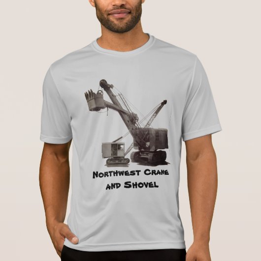 T-shirt Crane et Shovel (Devant)