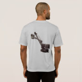 T-shirt Crane et Shovel (Dos entier)